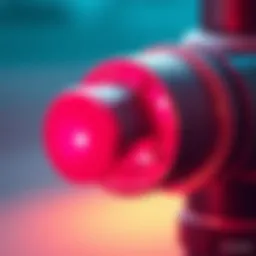 A close-up of the E-Buster showcasing its flexible socket design without preassigned types, highlighting versatility in usage.