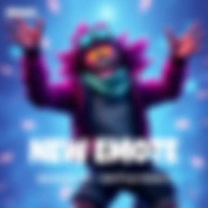 New Emote in Season 25 Battle Pass A colorful emote representing a character celebrating in the game, showcasing excitement and energy for players in the Battle Pass.