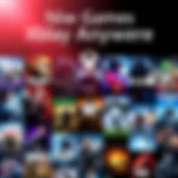 A collage of game covers from 30 new titles available on Xbox Play Anywhere, showcasing diverse genres and styles.