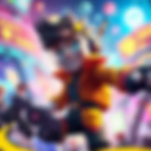 Exciting new sidekick character in a vibrant gaming world, showcasing unique features and abilities.