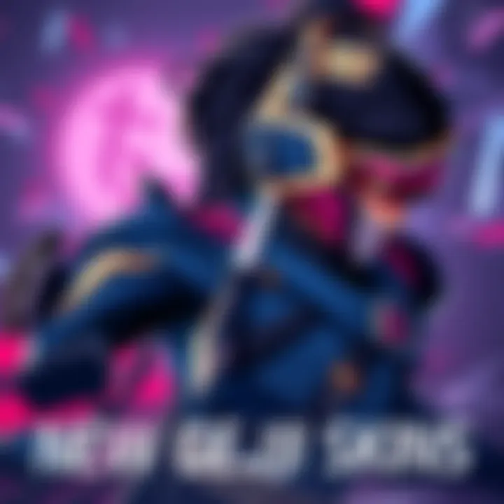 Illustration of two new Genji skins showcased in the Battle Pass trailer, highlighting his updated look and design.