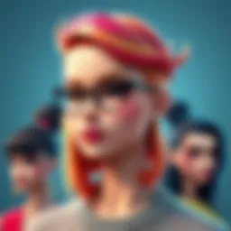 A collection of fresh haircut styles introduced in update 2.5, showcasing various trendy looks for different tastes