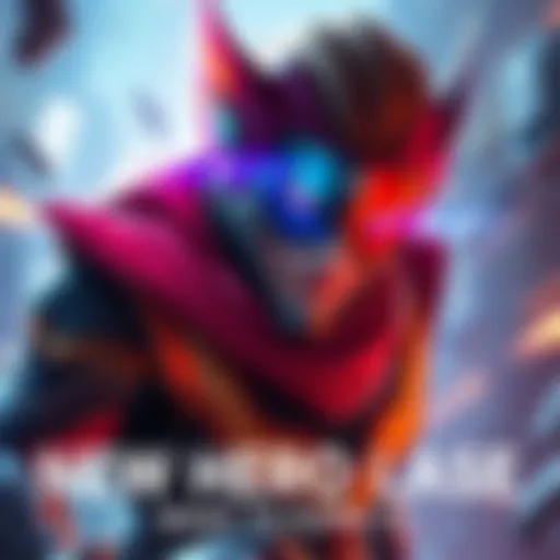 A new hero character with an intriguing design and vibrant colors, set against a dynamic background, hinting at adventurous gameplay in Season 2.