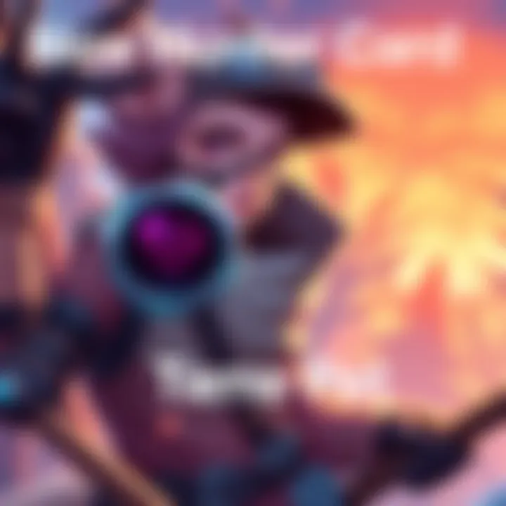 Illustration of the new Hunter card Tame Pet featuring a hunter character with a loyal pet by their side, showcasing the bond and interaction between them.