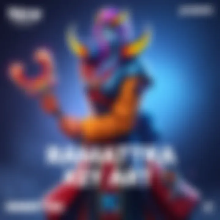 New design for Ramattra's Housekeeper skin showcasing vibrant colors and unique features