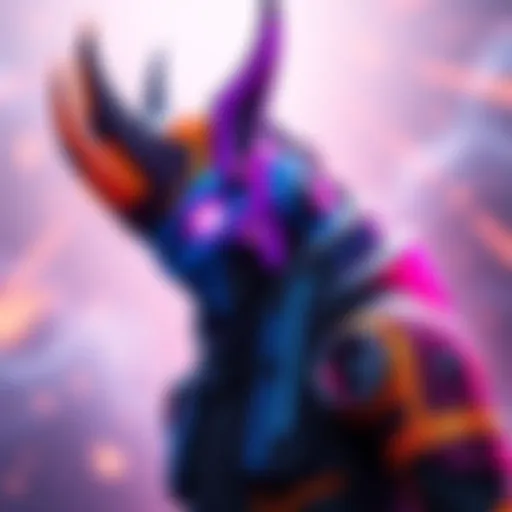 New Ramattra Skin Concept art of a new Ramattra skin featuring bright colors and unique design elements.