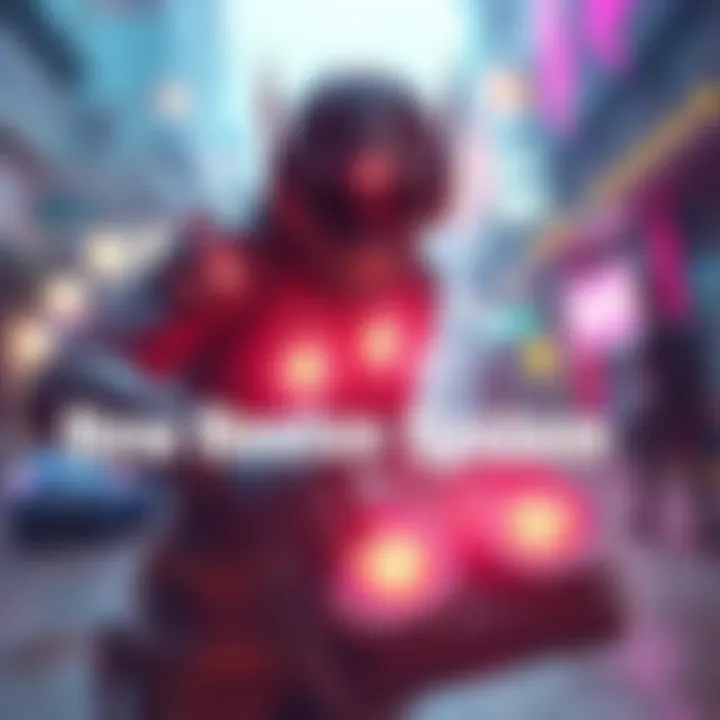 A character using Spinal Cores to respawn in a vibrant gaming environment, showcasing improved gameplay mechanics.