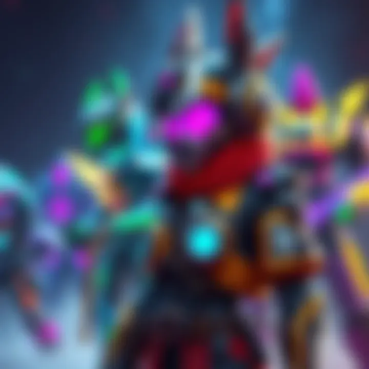 Colorful new skins for characters in Arc Raiders showcasing vibrant designs and styles
