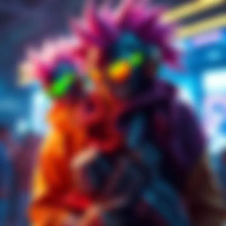 Colorful new skins available for purchase in the store update this week