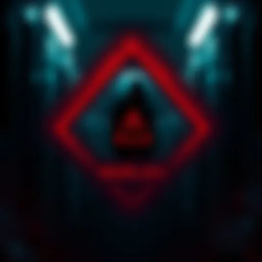 A graphic depicting a warning sign with a shadowy figure in the background, symbolizing the recently confirmed killer and its dangers.