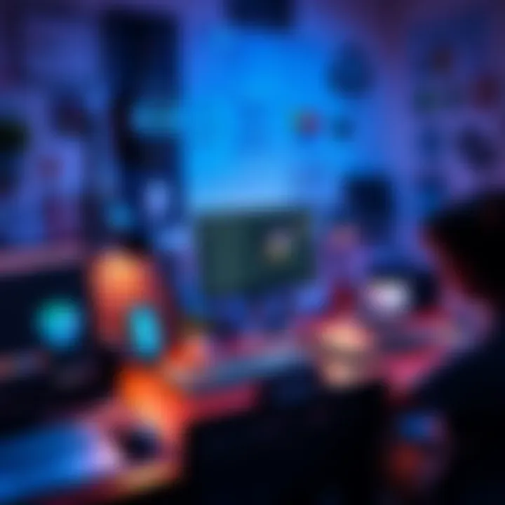 A workspace displaying various new tools and gadgets that enhance productivity