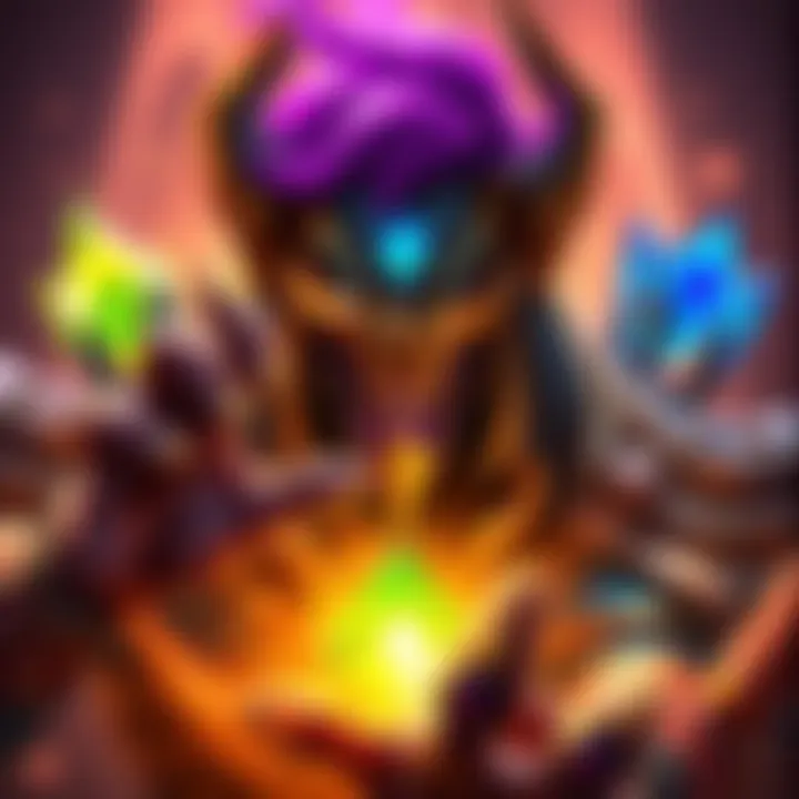 Warlock spells and minions revealed in Un'Goro expansion, showcasing new gameplay strategies