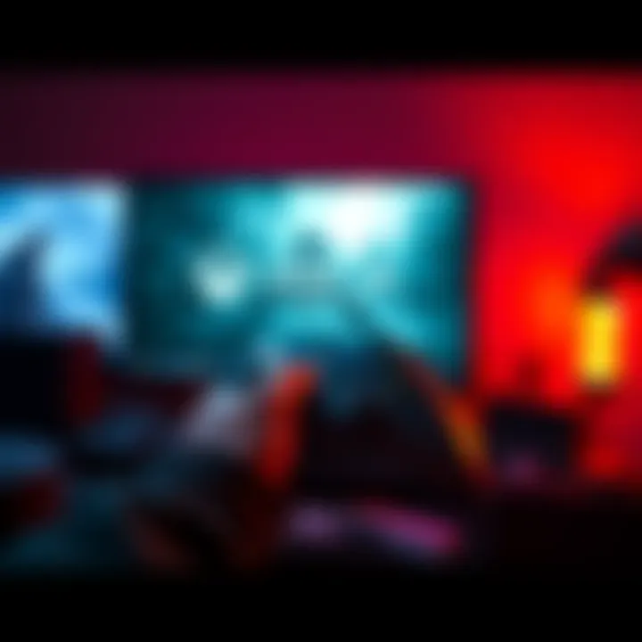 A gamer checking the Xbox Update Preview on a console screen with a controller in hand