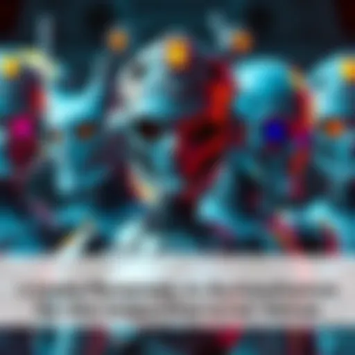 A group of automaton characters showcasing their designs but lacking unique voice expressions, highlighting missed opportunities for distinct personalities.