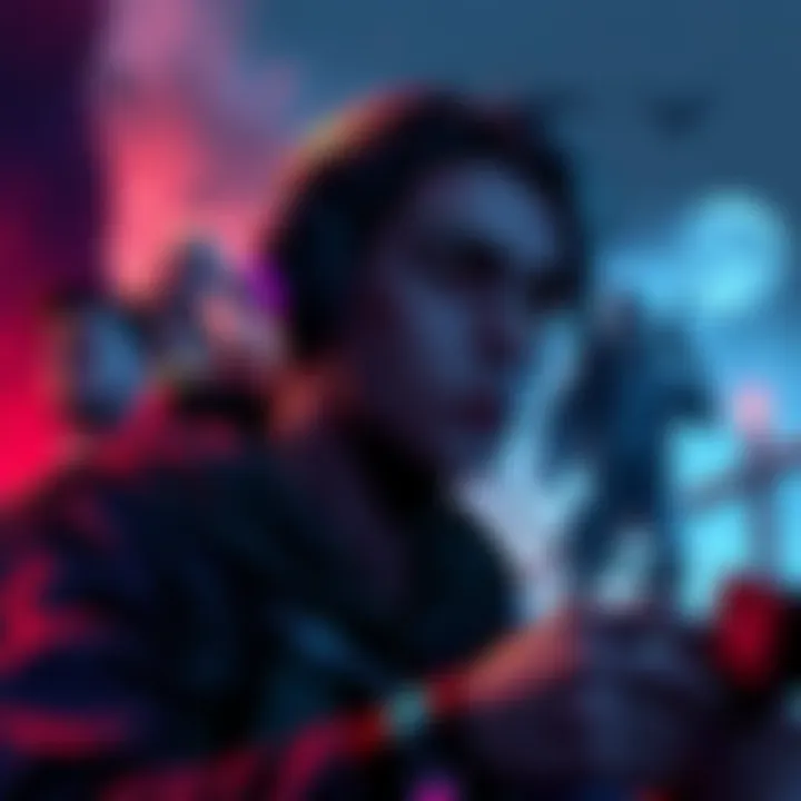 New character options for gaming A gamer pondering over switching their main character, featuring illustrations of a terrifying survivor with scars and characters from the Outlast series.