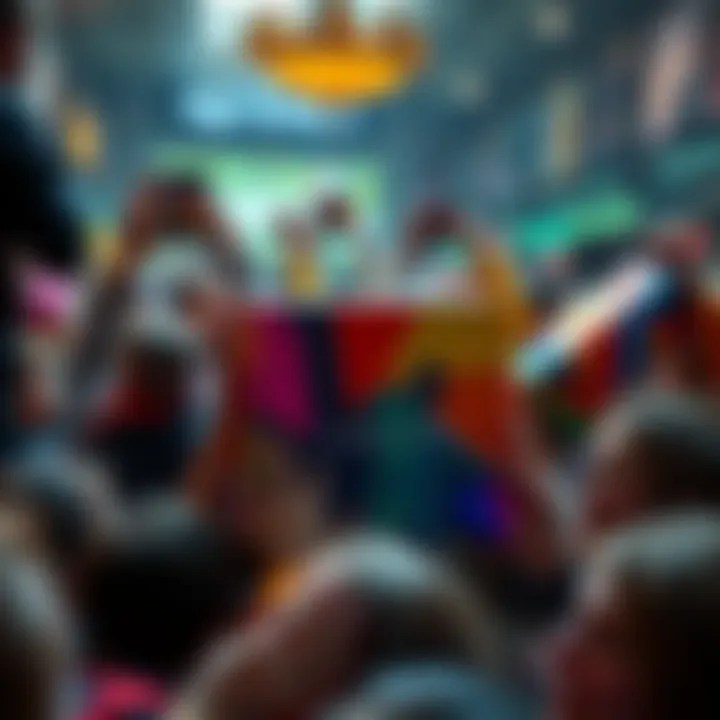 New Collector's Edition Box A colorful box of the new collector's edition released in the Netherlands, surrounded by eager collectors