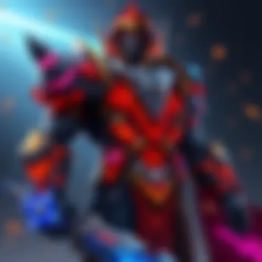 New Darius Skin Concept Artwork showcasing the new Darius skin with potential MH references, featuring a bold character design and elements hinting at the theme.