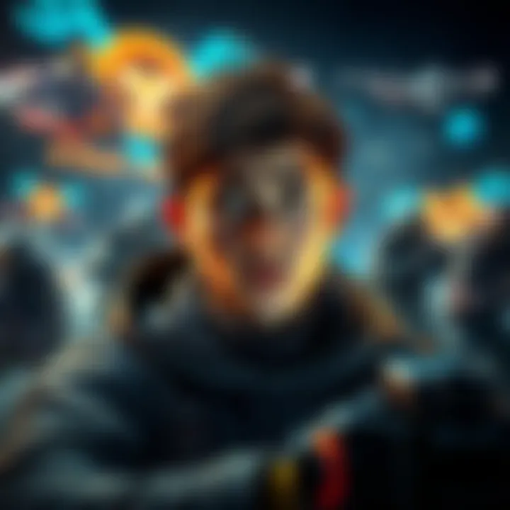 New Destiny 2 Player Feeling Overwhelmed A new player looks confused while playing Destiny 2, surrounded by game graphics and heavy combat action