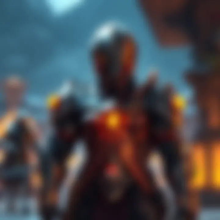 A character wearing new female armor showcasing its design and style in a fantasy game environment.
