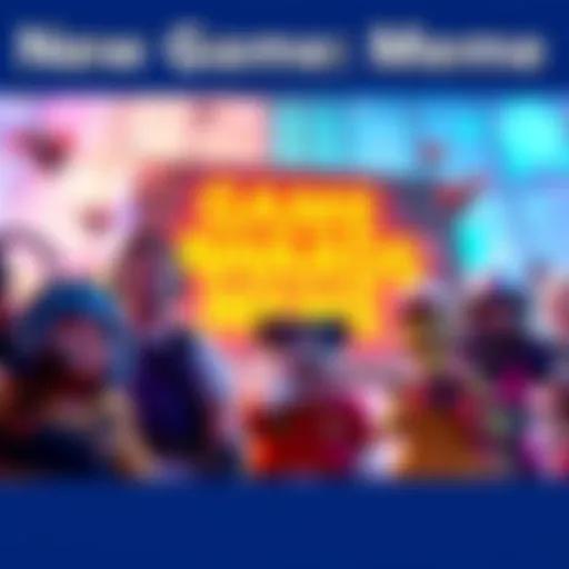 New Game Awards Meme A vibrant depiction of the latest game awards meme update, featuring iconic gaming characters reacting to the announcement, with colorful backgrounds and text highlighting the fun atmosphere.