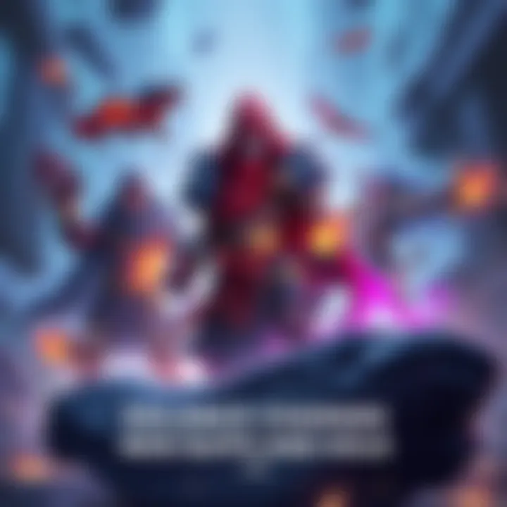 New Game Buffs and Cards Illustration of characters and cards featuring Solitude Eternal Hold and other new game elements