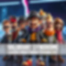 New game characters with similar looks A group of gaming characters standing together, showing their similar designs and expressions, lacking diversity and personality traits, reflecting fan frustration.