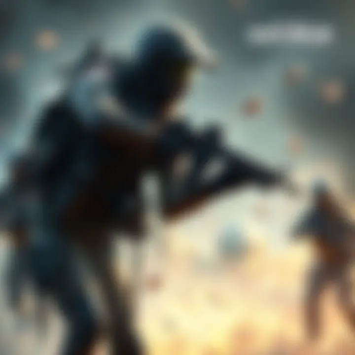 Concept artwork of a new Ghost Recon protagonist with a complex background, showcasing a relatable and dynamic figure in tactical gear, engaging with a squad in a strategic setting.