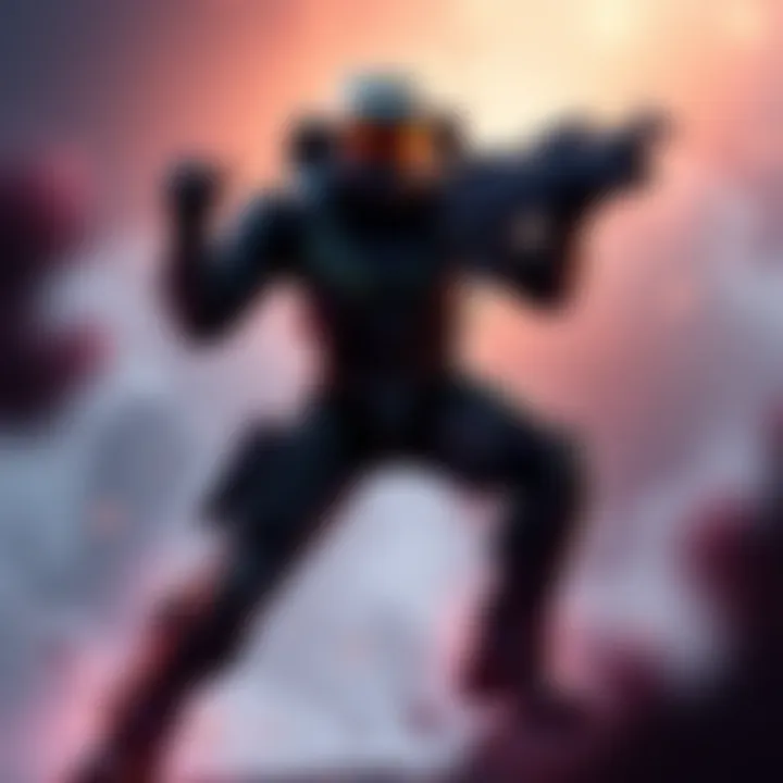 New Halo 2 Inspired Pose A character performing a new pose inspired by Halo 2, showcasing a heroic stance with a weapon in hand.