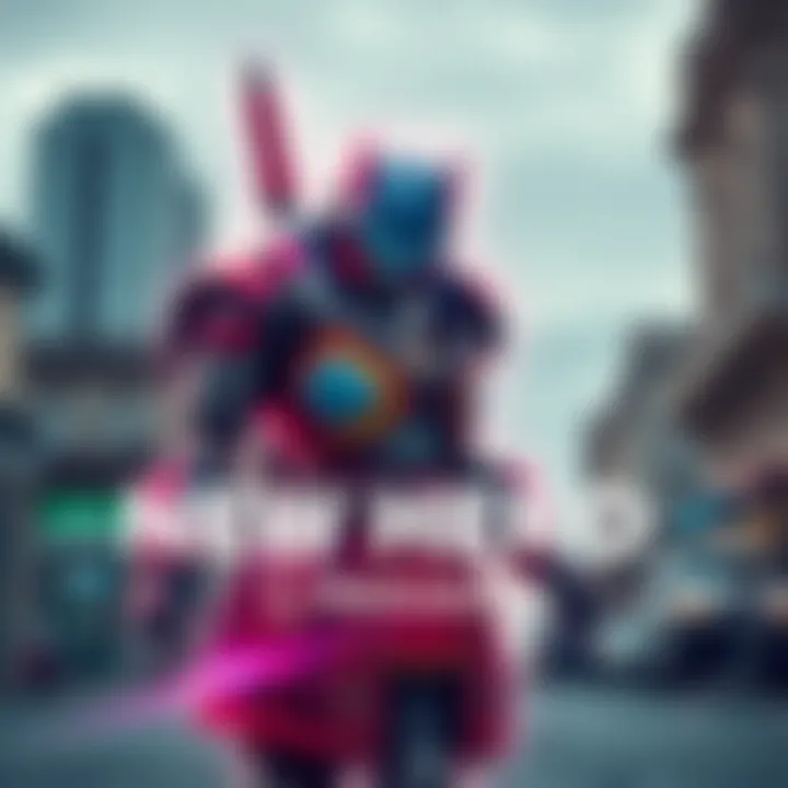 New Hero Omnic Poster Omnic poster showing a redesigned hero character, located in Havana, with vibrant colors and intriguing details.