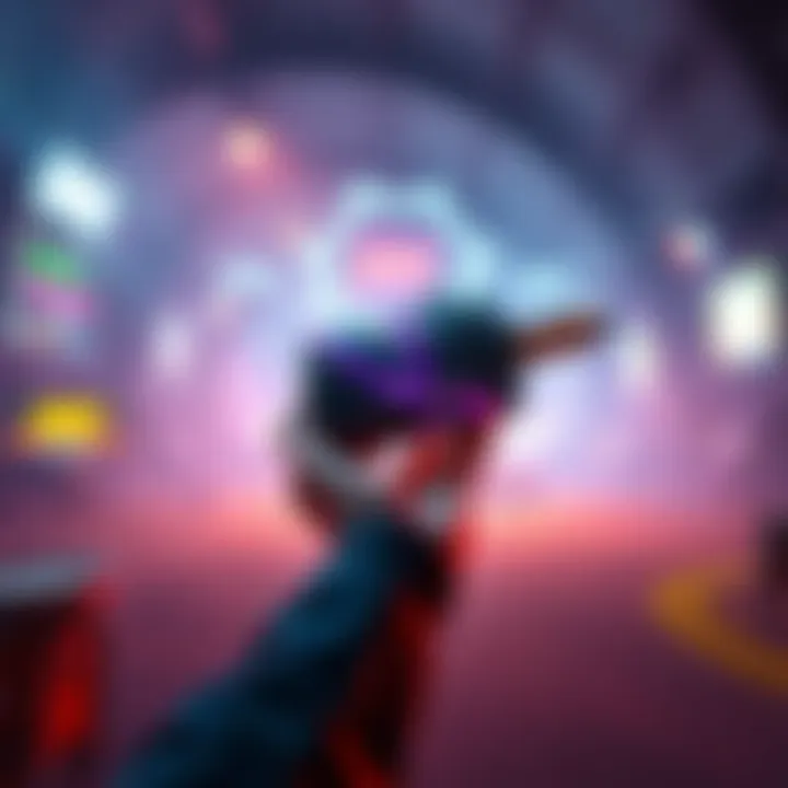 A player holding a newly found item in ARC, weighing options to sell or recycle it