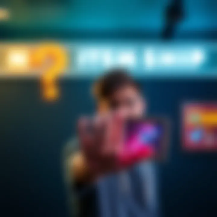 A person holding a new item with a question mark above their head, looking confused about the need for shards.