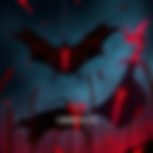 Bat and Scythe blood veils in Code Vein 2 displayed with dark background and action poses