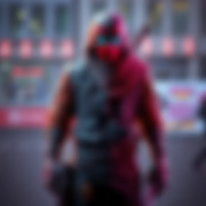 New killer character in game A new killer character from the game standing confidently, ready for action, with vibrant colors and a unique design that captivates players.