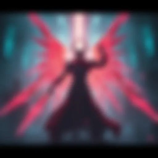 The Judgment, a new killer with Divine Light powers, showcasing a dramatic presence in a dark gaming environment.