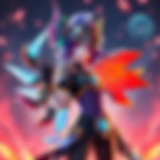 Exciting new Kiri character skins showcased with vibrant designs and colors