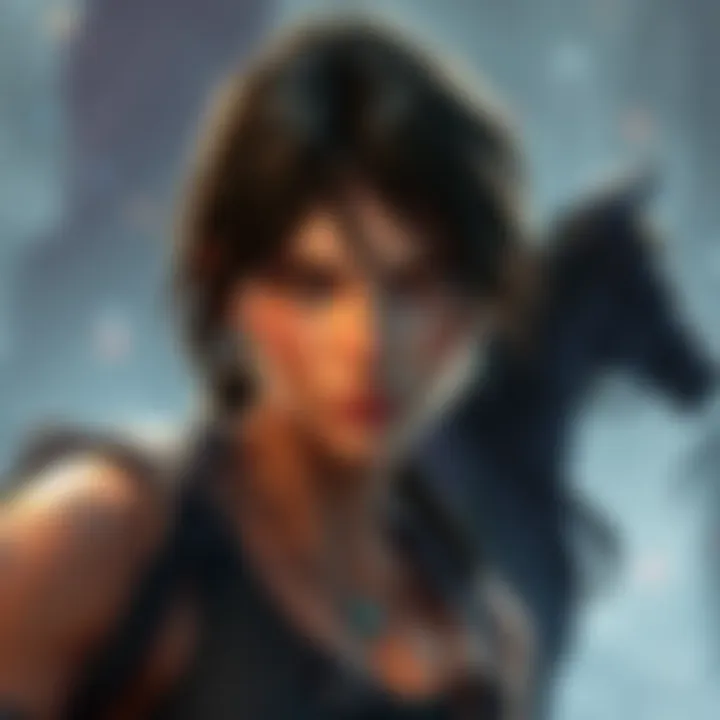 New Lara Artwork Fresh artwork of Lara without the Flying Wild Hog logo. Lara is depicted in a dynamic pose, showcasing her vibrant colors and unique features.