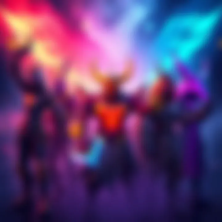 Showcase of various new legend skins featuring unique designs and colors from the latest gaming event.