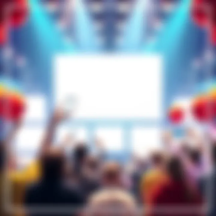 Colorful meme template with blank spaces for captions and funny images