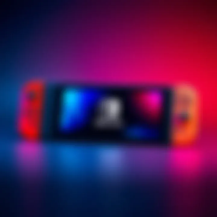 A new Nintendo Switch 2 model designed for the European market, showcasing its sleek design and vibrant colors.