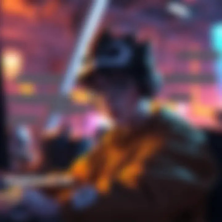 New Overwatch Player Facing Criticism A new Overwatch player looks frustrated while playing, surrounded by chat messages highlighting negative feedback from teammates.