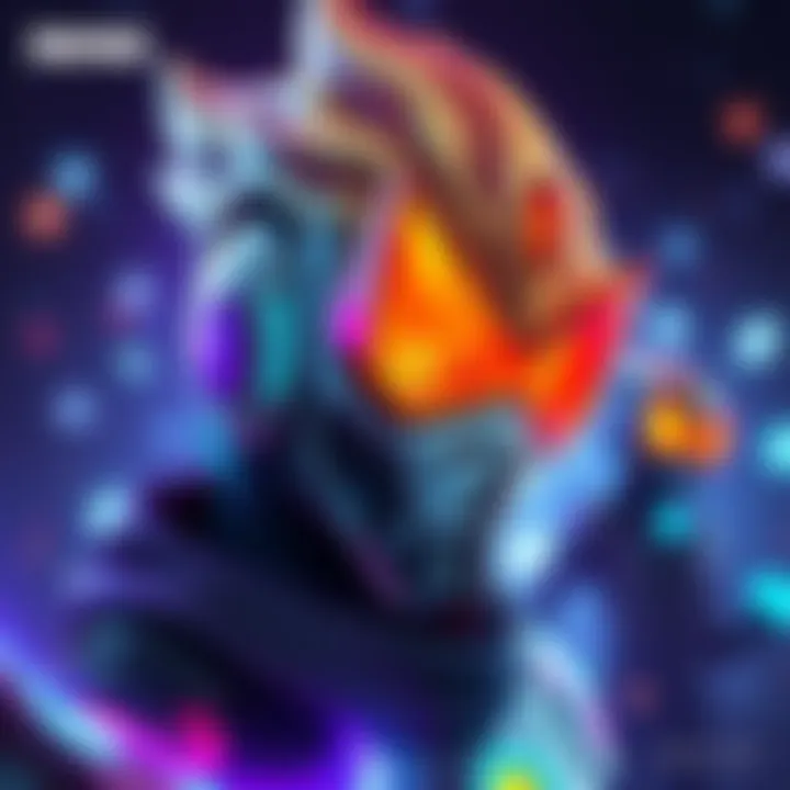 New Pass Skin Concept Art The latest skin concept art showing a vibrant design for an upcoming pass, featuring bold colors and unique character features.