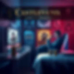 New Player Excited for Castlevania A newcomer sits in front of a computer, ready to play Lord of Shadows, surrounded by game posters and snacks.