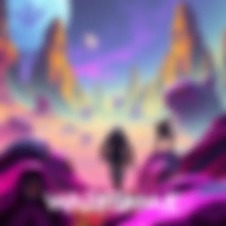 A new player character exploring a vibrant alien landscape in Warframe, with various weapons and gear visible.