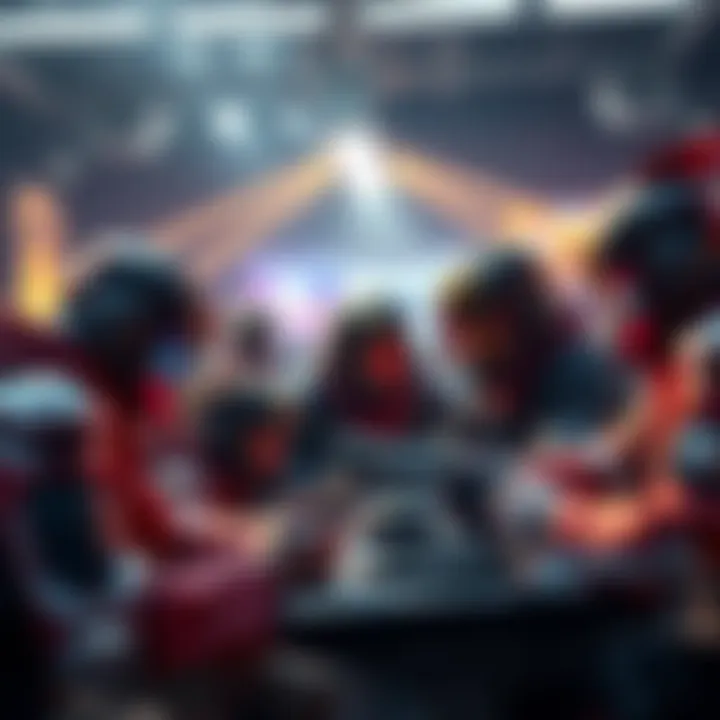 Group of new players strategizing in Arc Raiders, ready for action