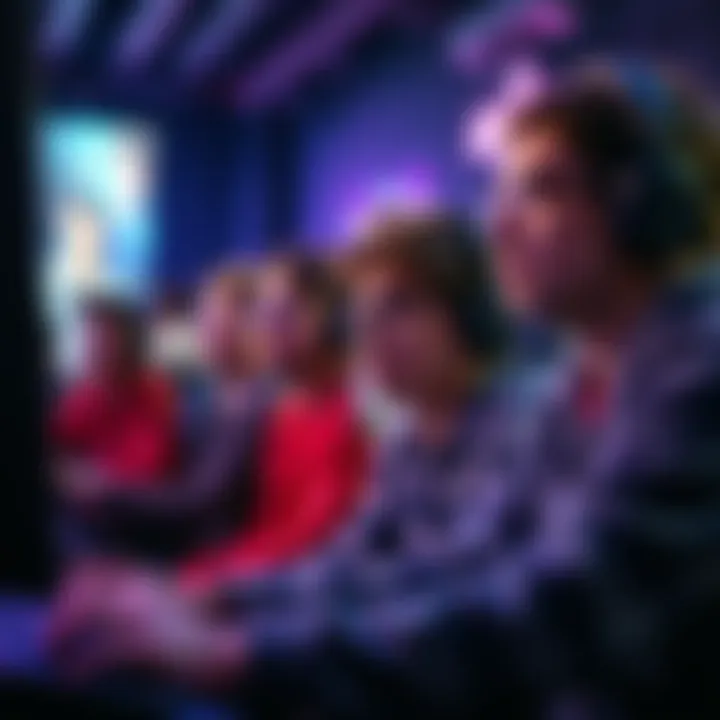 A group of new gamers looking confused while playing a video game without guidance