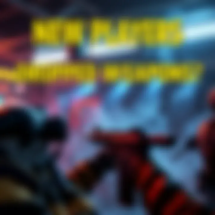 New Players Missing Dropped Weapons A screenshot showing a game with new players confused about not seeing dropped weapons during a match.