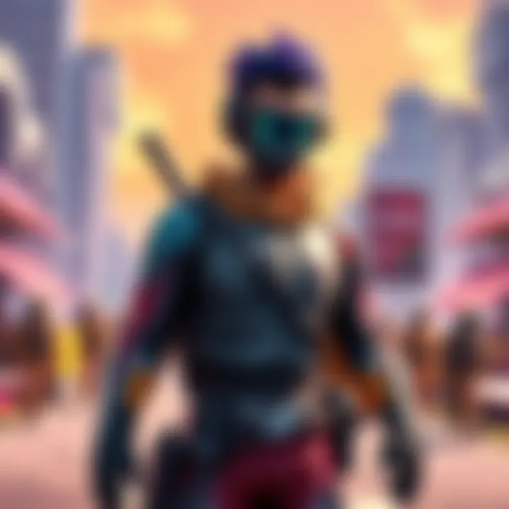 New PS5 Character Ready for Adventure A custom PS5 character stands confidently in a vibrant gaming setting, showcasing unique colors and features, ready for a thrilling journey.