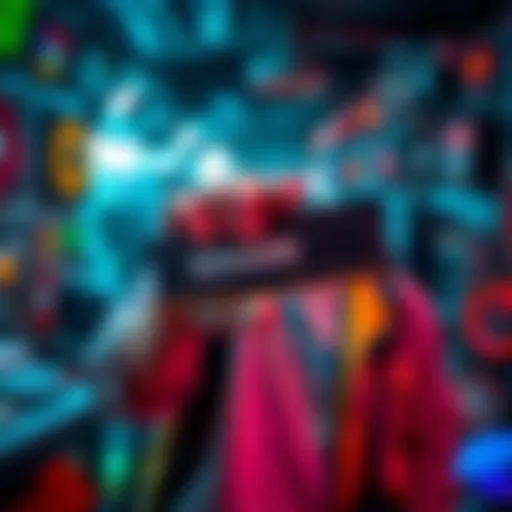 A tech enthusiast holding new RAM found at a flea market, showcasing the bargain deal.