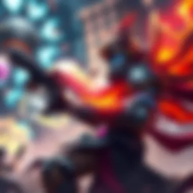 New Skirmisher Legend in Action A dynamic shot of the new skirmisher legend showcasing unique abilities during a game, with colorful graphics and intense gameplay.