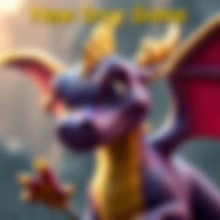 Former Toys For Bob developer Donald Yatomi hints at a new Spyro game in development, with a background of Spyro the Dragon.